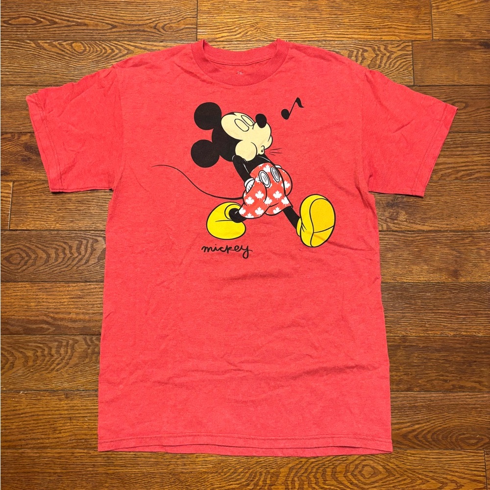 Disney Red Mickey Mouse Unisex Tee